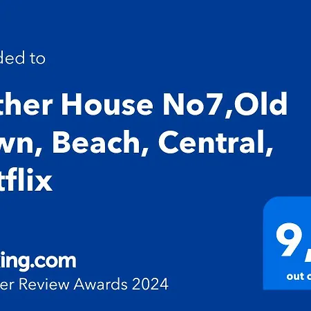 Aether Flats No7,old Town, Beach, Central, Netflix Apartament Antalya