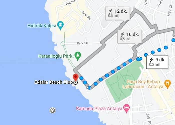 Daire Aether Flats No7,old Town, Beach, Central, Netflix Antalya